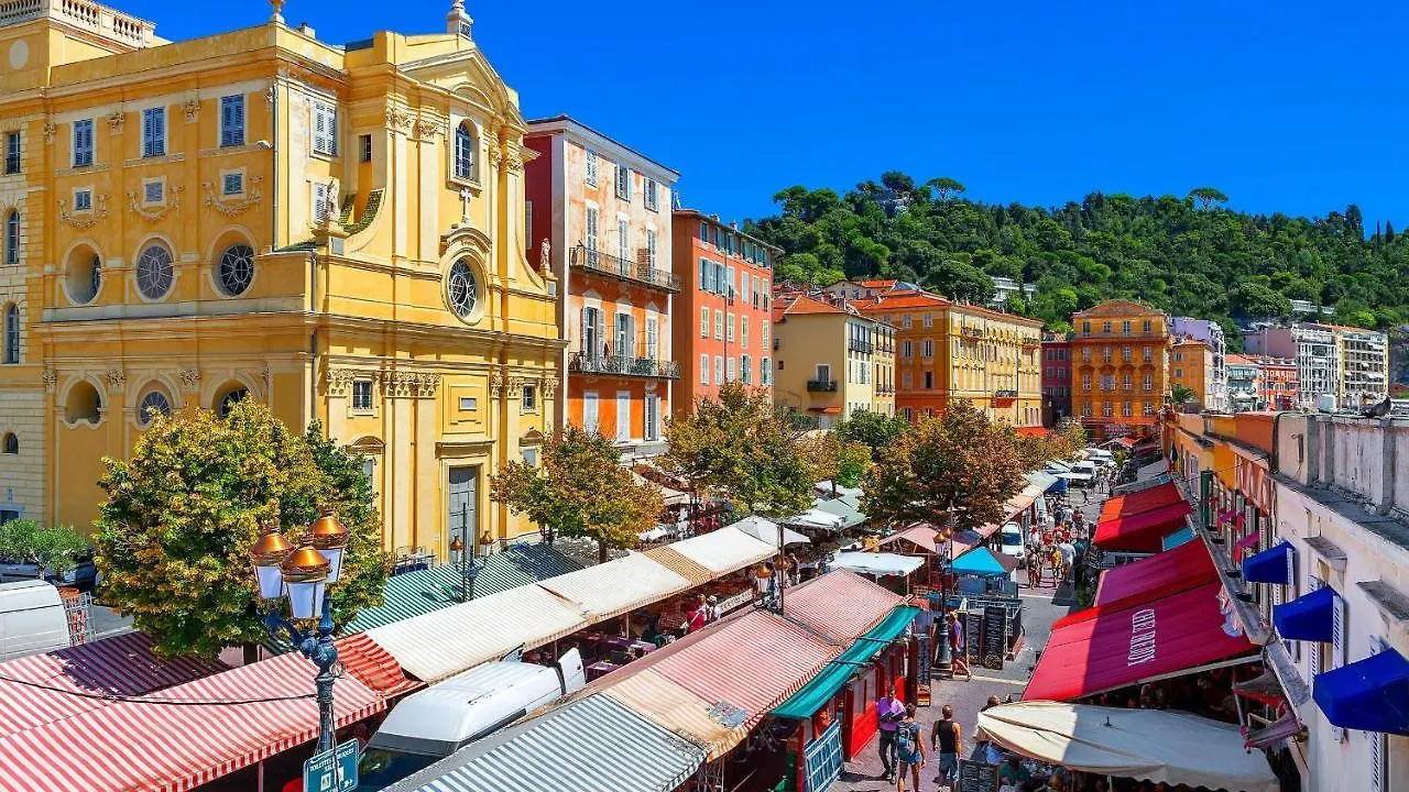 Vieux Nice - Wifi, Ac, 5 Pers Appartement